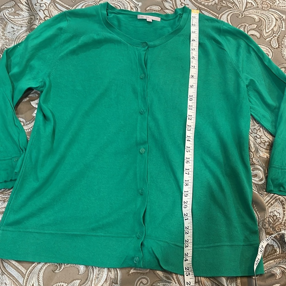 Gap, green 3/4 sleeve cardigan - Picture 4 of 4